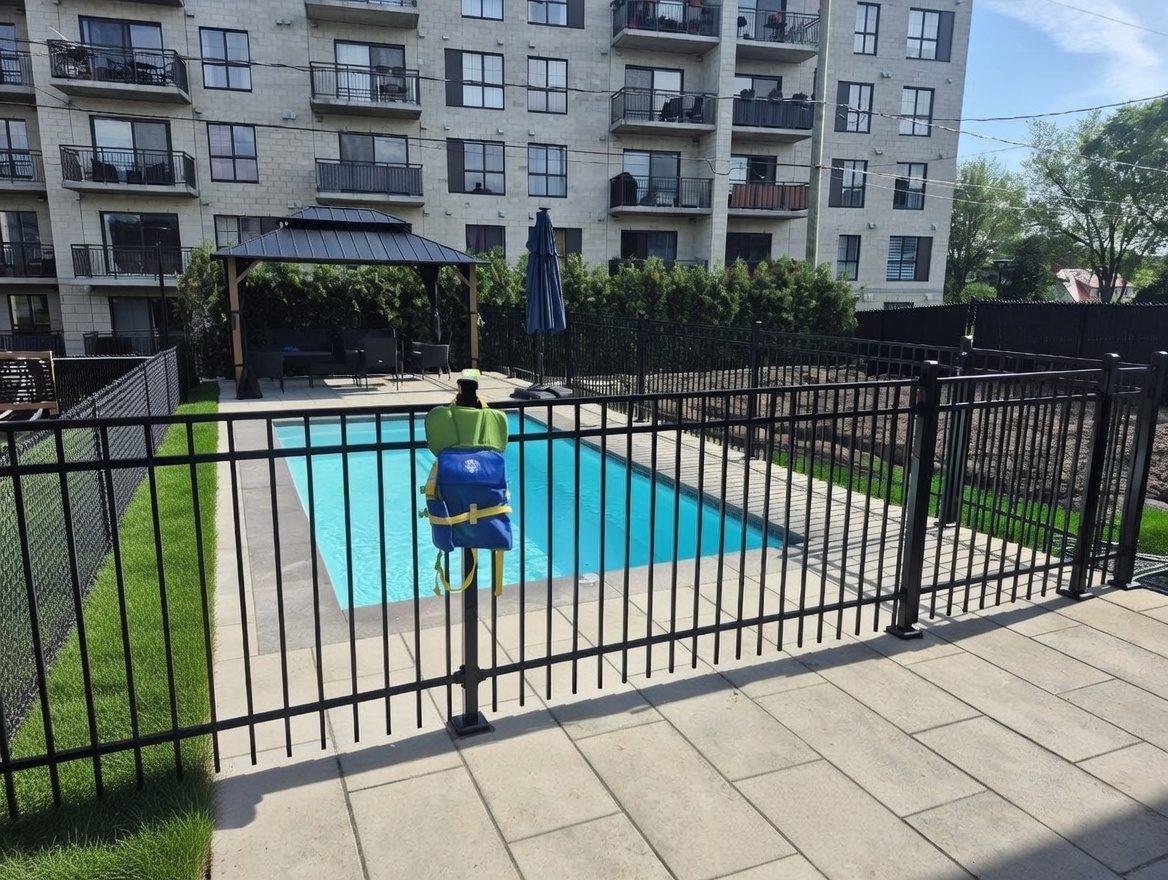 Réalisation d'une clôture durable par Monsieur Clôture, installateur certifié à Québec et Lévis